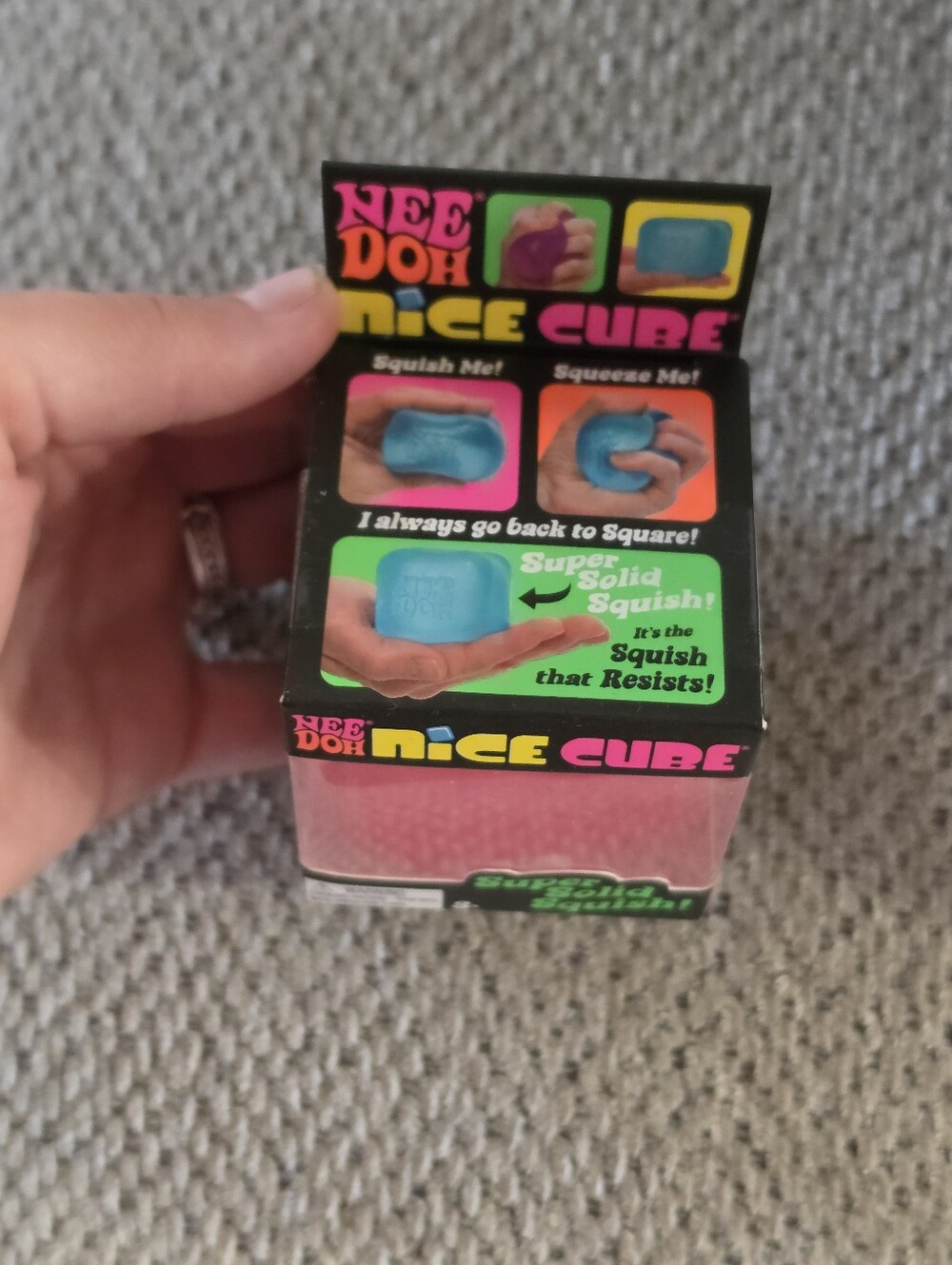 Needoh Nice Cube- Pink - Picture 4 of 4